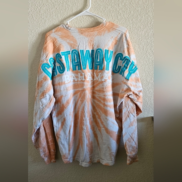 Disney Tops - Disney Orange and White Long Sleeve Tee